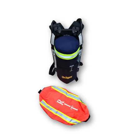 Pokrowiec RIT - znacznik RIT HI-VIZ na butlę aparatu oddechowego	