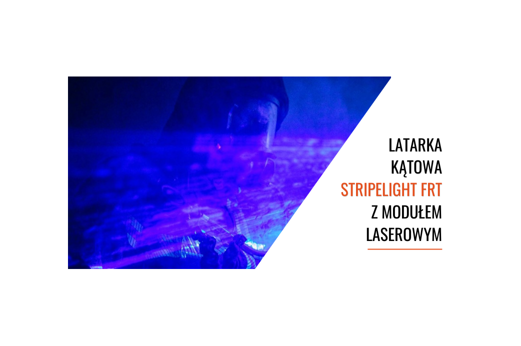 Nowość na polskim rynku - Latarka kątowa Stripelight FRT z modułem laserowym